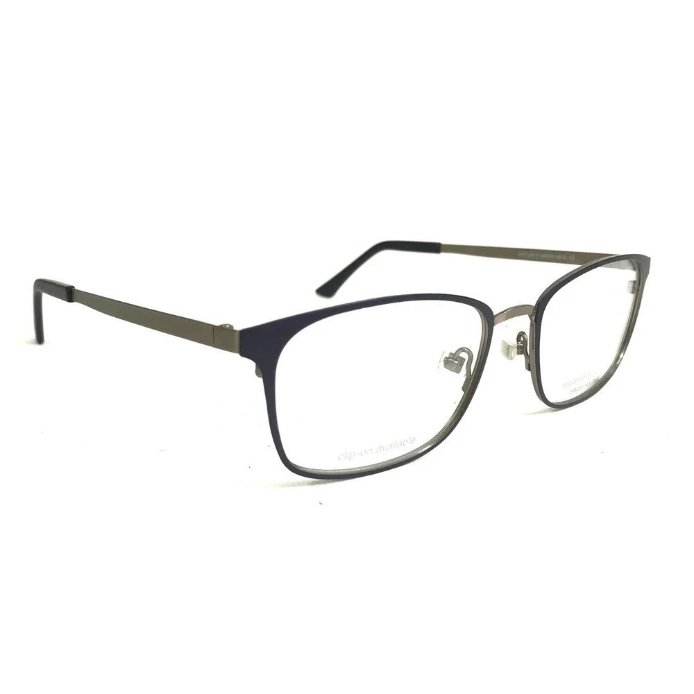 Prodesign Eyeglasses Frames 4157 c.9131 Grey Blue Rectangular Full Rim 54-18-145